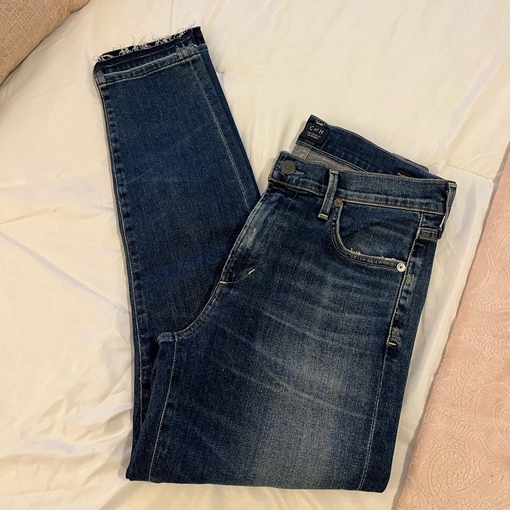 Citizens of Humanity Rocket Crop High-Rise Skinny Jeans